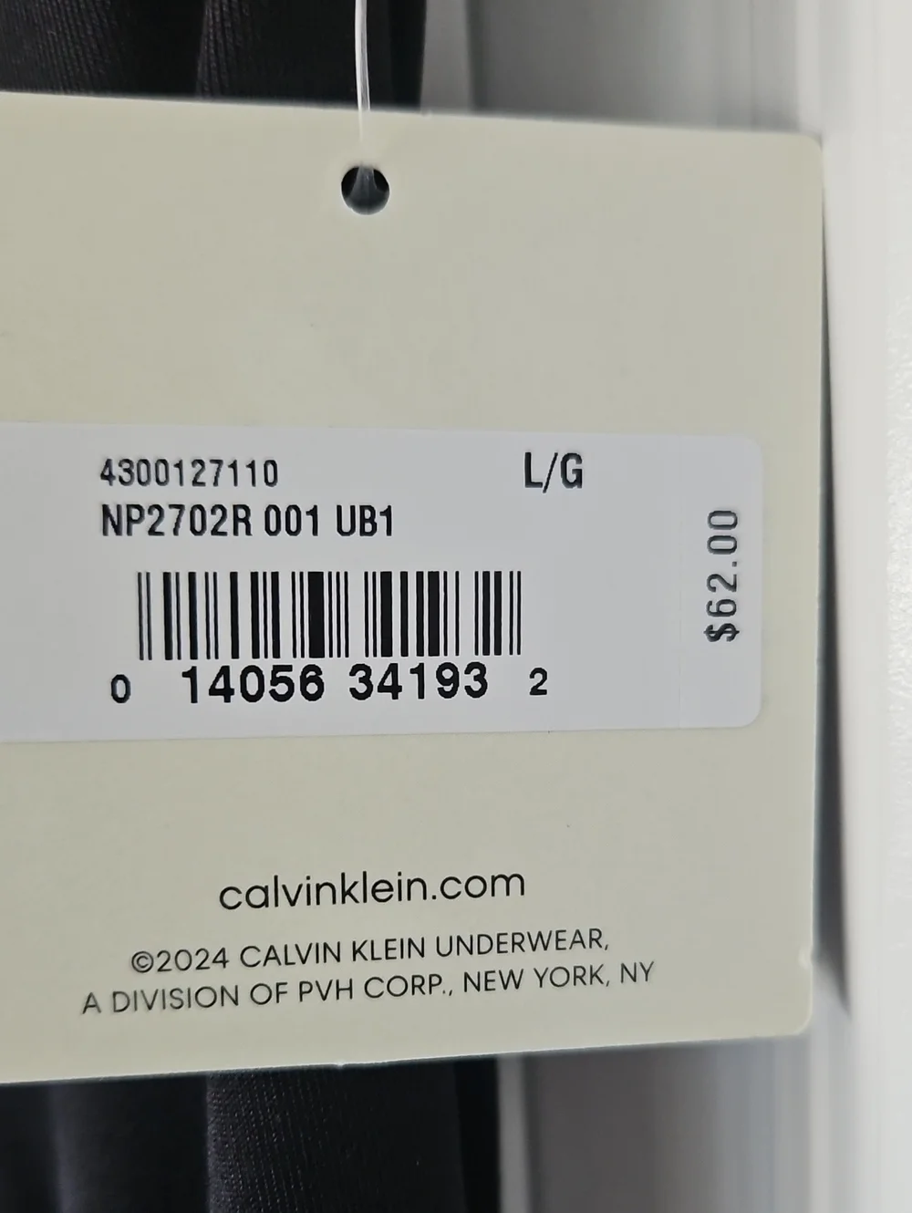Calvin Klein Leggings Men Large Compression